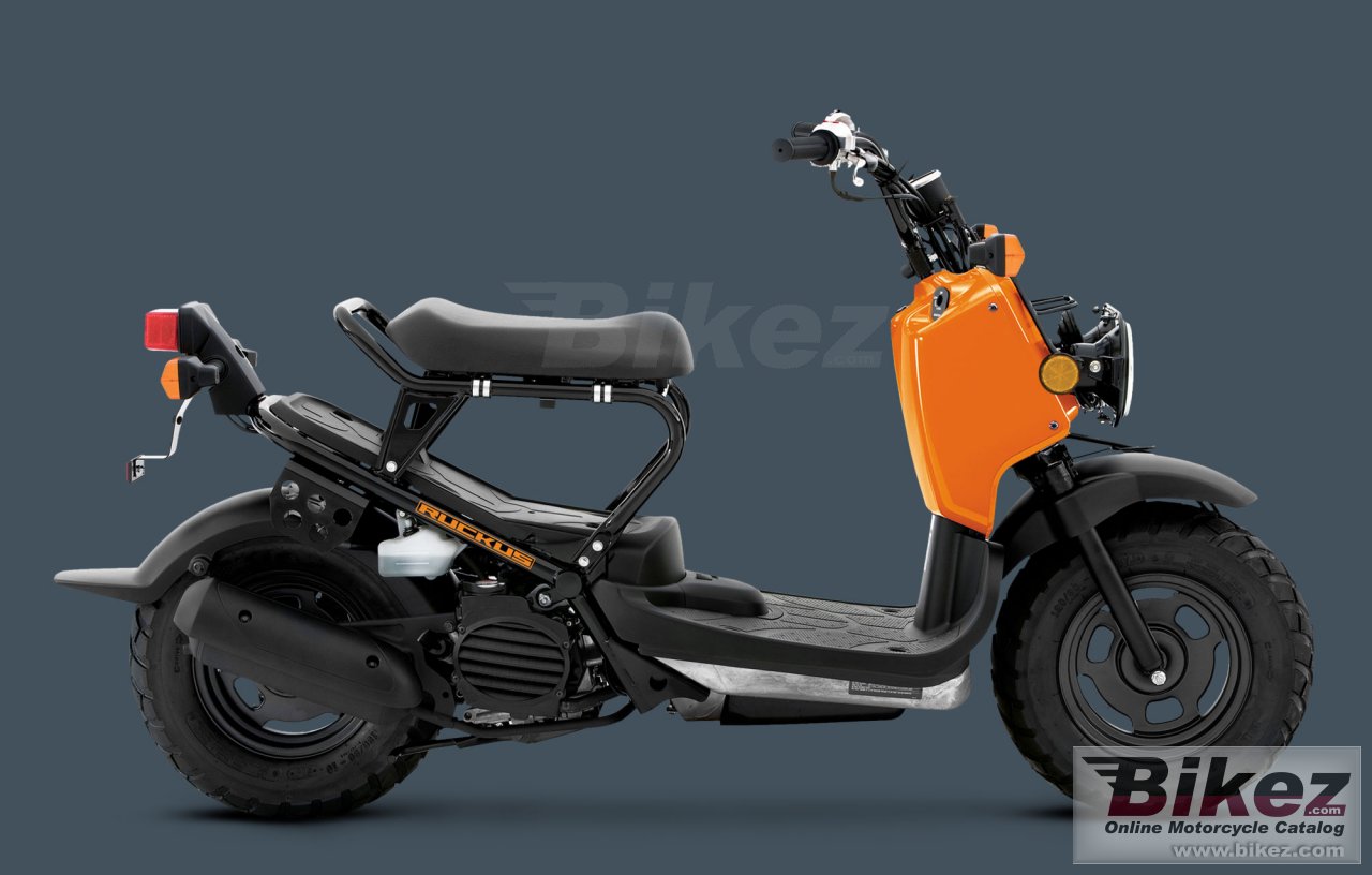 Big Honda ruckus picture and wallpaper from Bikez.com